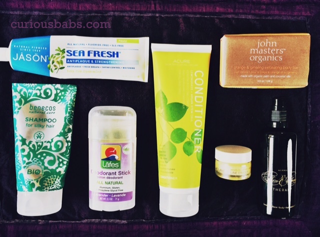 2014 Natural Body Care Favorites